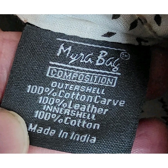 Myra Bag Crossbody Women's Purse Swish Leather and Hairon Bag Cheetah Print - Picture 12 of 12